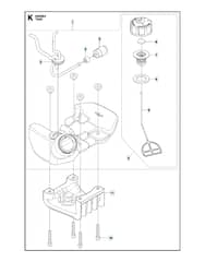 Husqvarna 553RBX - 2018-Current - Fuel Tank