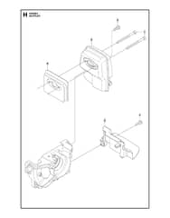 Husqvarna 553RBX - 2018-Current - Muffler