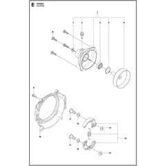 Husqvarna 553RBX - 966780202 - Clutch