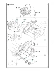 Husqvarna 555 - Crankcase