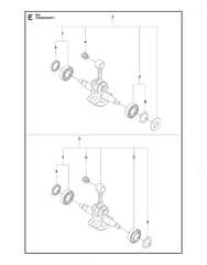 Husqvarna 555 - Crankshaft