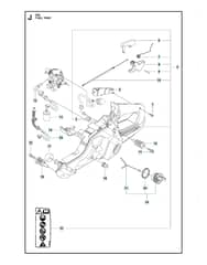 Husqvarna 555 - Fuel Tank