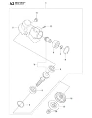 Husqvarna 555FX - Bevel Gear