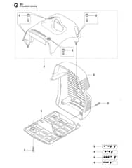 Husqvarna 555FX - Cylinder Cover