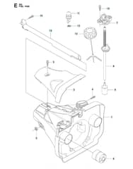 Husqvarna 555FX - Fuel Tank