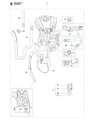 Husqvarna 555FX - Harness 2
