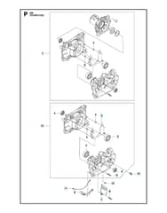 Husqvarna 555RXT - Crankcase