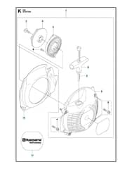 Husqvarna 555RXT - Starter