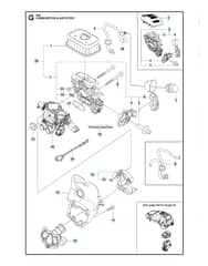 Husqvarna 556 - Carburetor & Air Filter