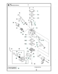 Husqvarna 556 - Carburetor Details