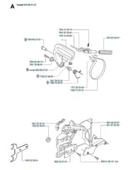 Husqvarna 55 - 2007-Current - Chain Brake & Clutch Cover