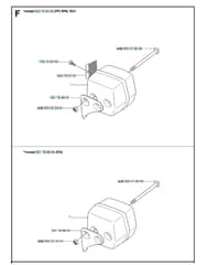 Husqvarna 55 - 2007-Current - Muffler