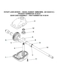 Husqvarna 55R21HVL - Gear Case
