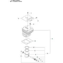 Husqvarna 560 BFS - 2011-10 - Cylinder Piston