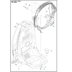 Husqvarna 560 BFS - 2011-10 - Frame