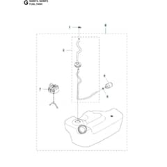 Husqvarna 560 BFS - 2011-10 - Fuel Tank