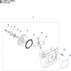 Husqvarna 560 BFS - 2011-10 - Starter