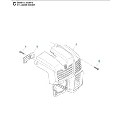 Husqvarna 560 BTS - 2011-10 - Cylinder Cover