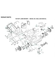 Husqvarna 560SR - Repair Parts