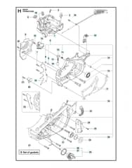 Husqvarna 562XP - Crankcase