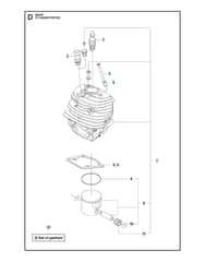 Husqvarna 562XP - Cylinder Piston