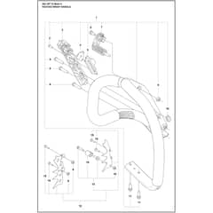 Husqvarna 562 XP G Mark II - 970663618 - Handle Wrap Heated