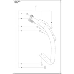 Husqvarna 562 XP Mark II - 970663518 - Handle