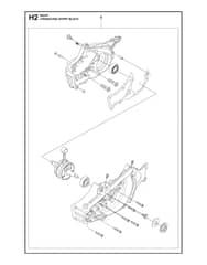 Husqvarna 562XP - Short Block