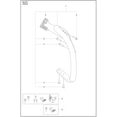 Husqvarna 564 XP - 970711418 - Handle