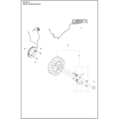 Husqvarna 564 XP G - 970711620 - Heated Handle Details