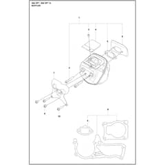 Husqvarna 564 XP G - 970711620 - Muffler