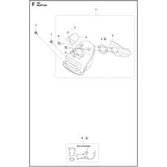 Husqvarna 565 - 966733920 - Muffler