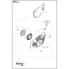 Husqvarna 565 - 966733920 - Starter