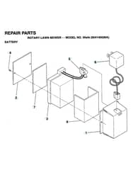 Husqvarna 56SFE - Battery