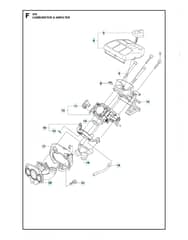 Husqvarna 570 - 2011-Current - Carburetor & Air Filter