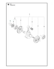 Husqvarna 570 - 2011-Current - Crankshaft