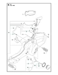 Husqvarna 570 - 2011-Current - Fuel Tank