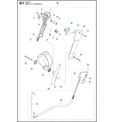Husqvarna 570 BFS - 2011-Current - Throttle Controls