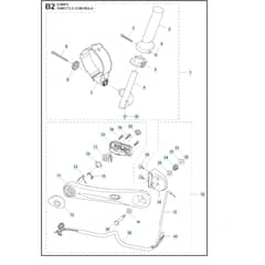 Husqvarna 570 BFS - 2011-Current - Throttle Controls 2