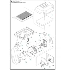 Husqvarna 570 BTS - 2011-2011 - Carburetor / Air Filter