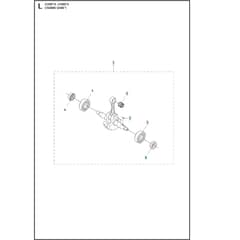 Husqvarna 570 BTS - 2011-2011 - Crankshaft