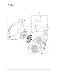 Husqvarna 570II - Starter