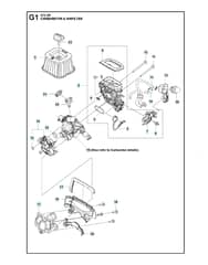 Husqvarna 572XP - Carburetor & Air Filter