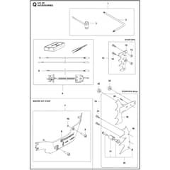 Husqvarna 572 XP G - 966733420 - Accessories