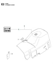 Husqvarna 576XP - Cylinder Cover 2