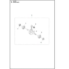 Husqvarna 578 BTF - Crankshaft