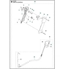 Husqvarna 578 BTF - Throttle Controls