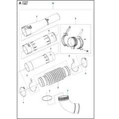 Husqvarna 578 BTF - Tube