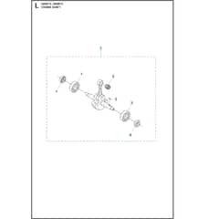 Husqvarna 580 BFS - 2011-05 - Crankshaft