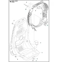 Husqvarna 580 BFS - 2011-05 - Frame